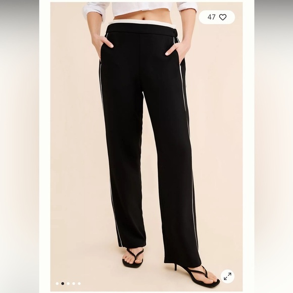 Maeve Anthropologie pull on track pants size 2 NWT - Picture 3 of 11